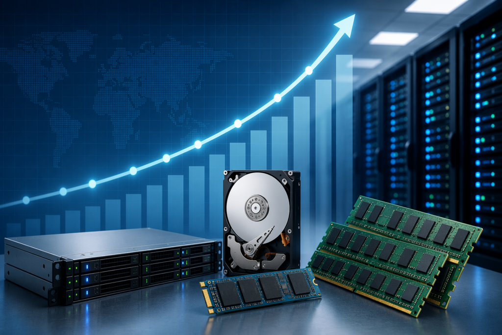 Aumento dei costi di server, dischi e memorie: cosa sta succedendo al mercato IT?